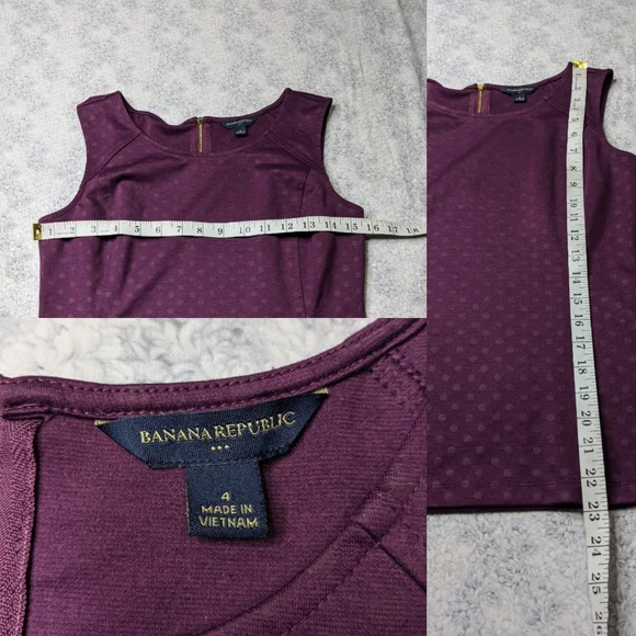 Banana Republic Factory Purple Sleeveless Top - 4 - Picture 5 of 6